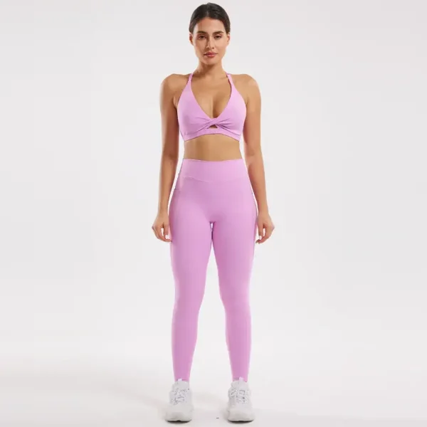 Two-Piece High Waist Yoga Set
