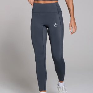 Graphic Training Leggings – Coffee