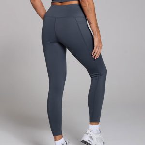 Graphic Training Leggings – Coffee