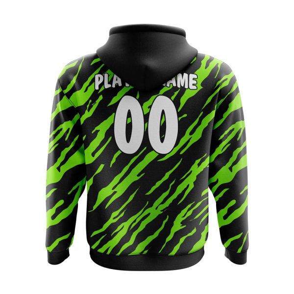 Custom Sublimated Hoodie with All Over Print - Image 2